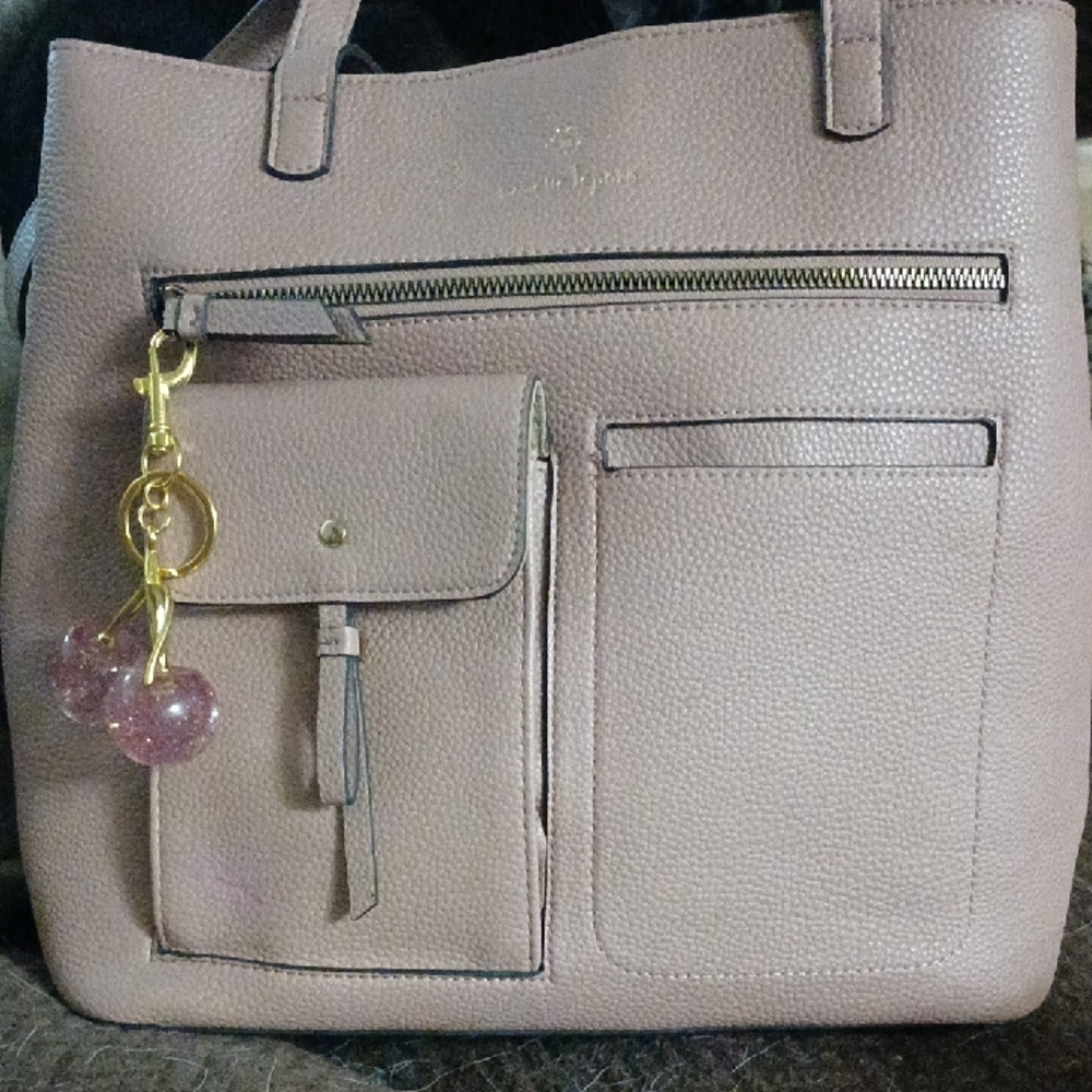 Nanette Lepore Light Pink Shoulder Bag